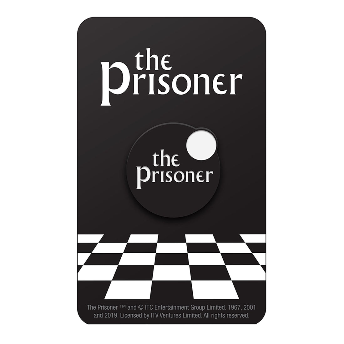 Prisoner Logo Pin Badge Florey