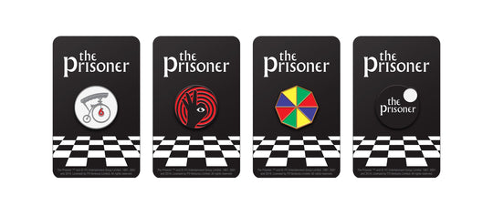 The Prisoner Enamel Pin Set
