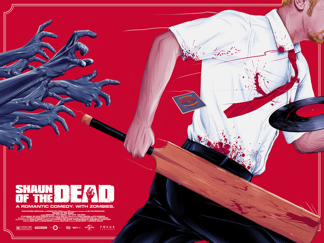 Shaun of the Dead Alternative Movie Poster Doaly