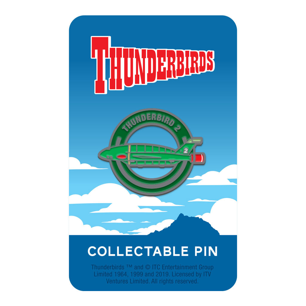 Thunderbird 2 limited edition collectable Thunderbirds pin Florey