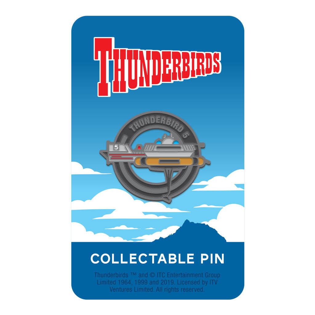 Thunderbird 5 limited edition collectable Thunderbirds pin Florey