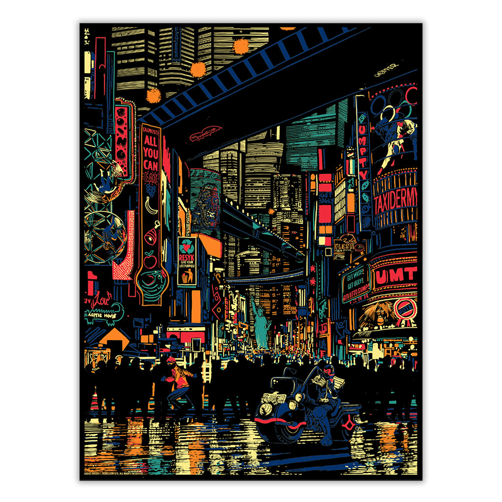 Dredd Print Judge Dredd: Urban Sprawl - Raid71 | Vice Press
