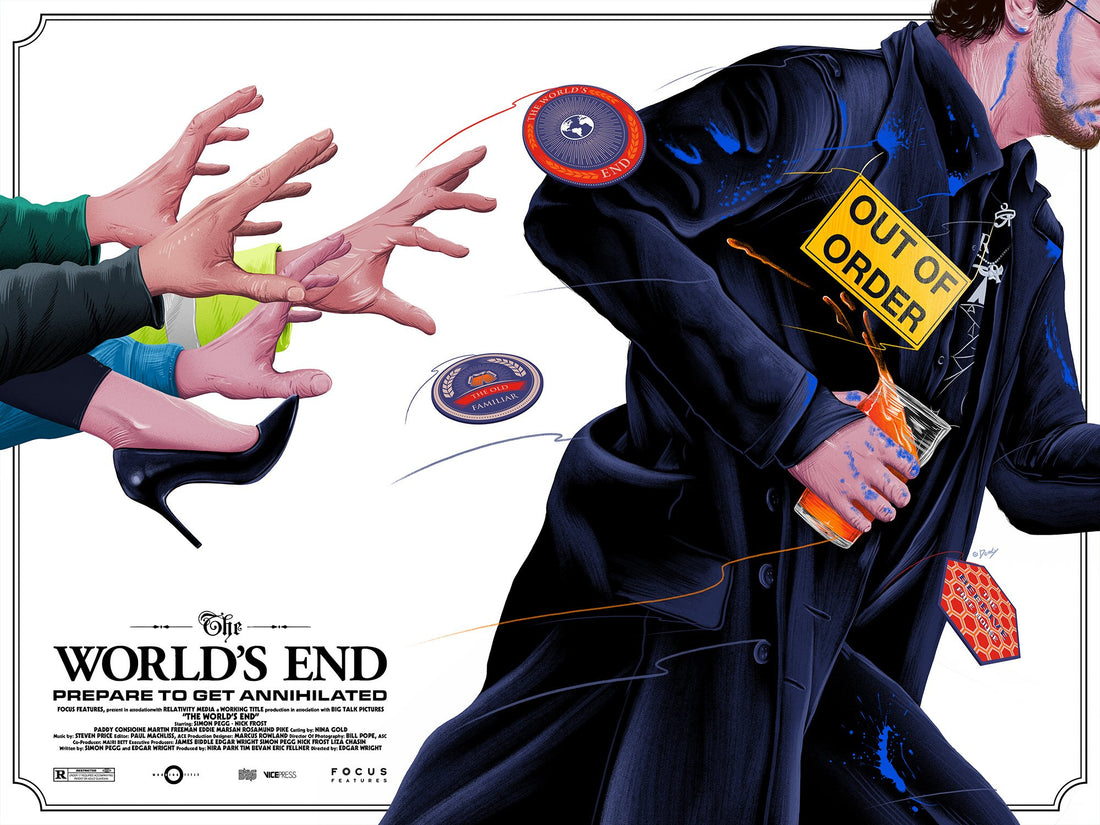 Worlds End Alternative Movie Poster Doaly variant