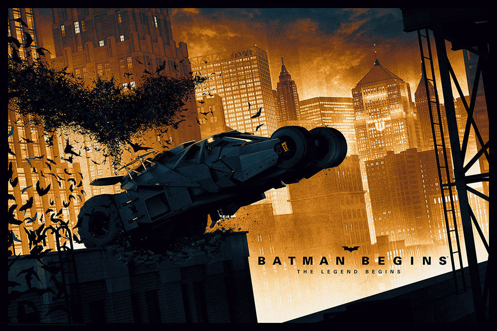 Batman Begins Matt Ferguson Alternative Movie Poster