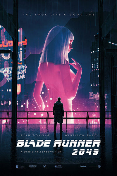 Blade Runner 2049 Joi Matt Ferguson Poster shops Print Fine Art A2 Numbered Mondo