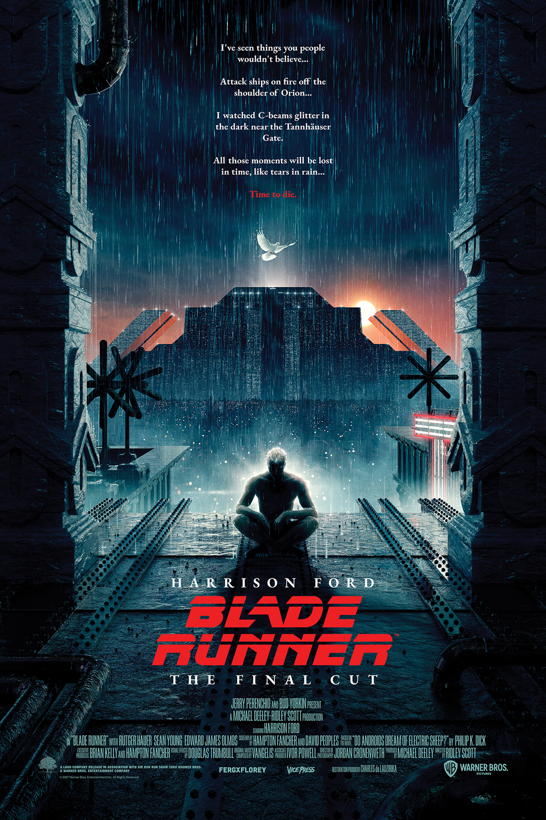 The Film Vault Blade Runner Movie Poster Matt Ferguson Florey