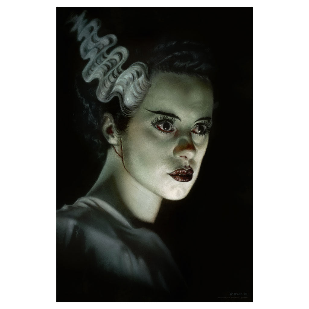 Bride of Frankenstein Art Print Greg Staples