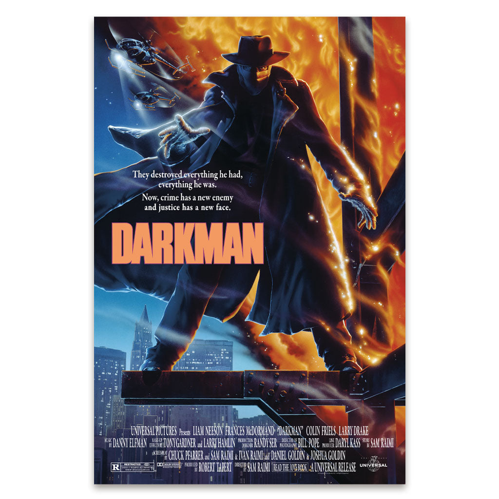 Darkman Movie Poster John Alvin