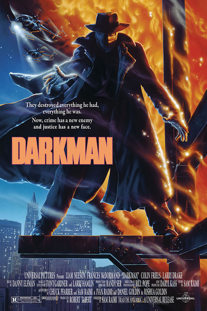 Darkman Film Poster John Alvin 