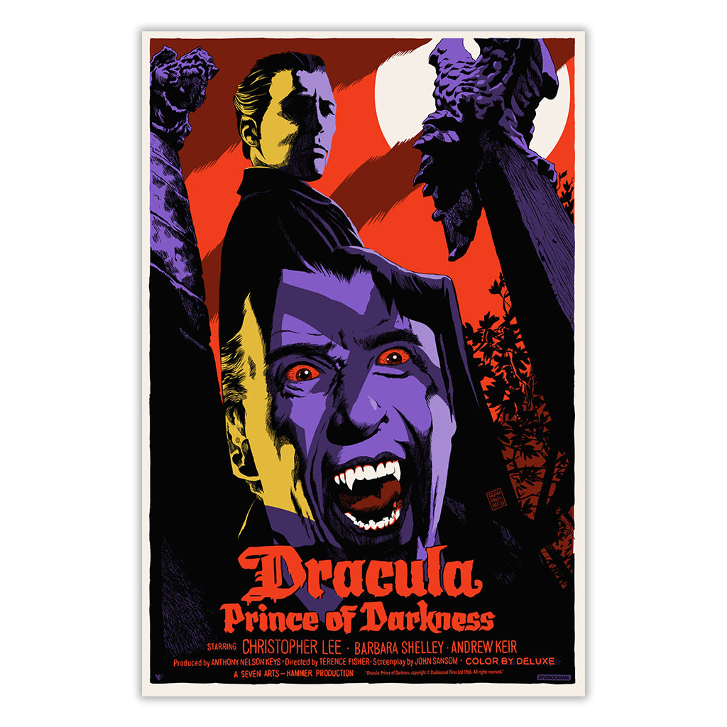 Dracula Prince of Darkness Movie Poster Francesco Francavilla