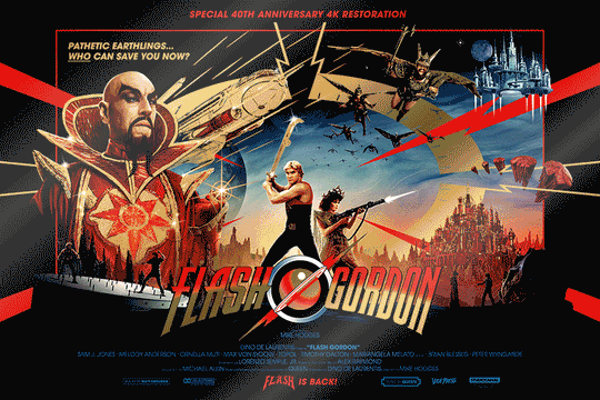 Flash Gordon Gold Foil