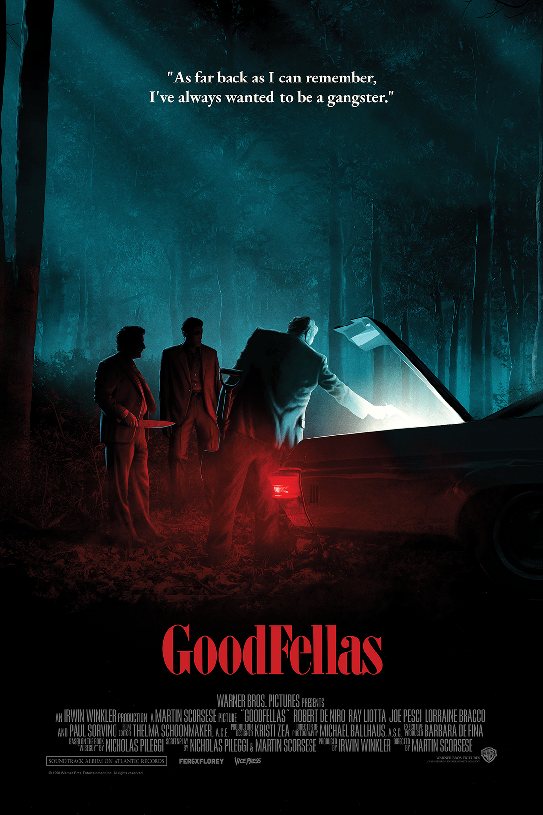 The Film Vault Goodfellas Movie Poster Matt Ferguson Florey