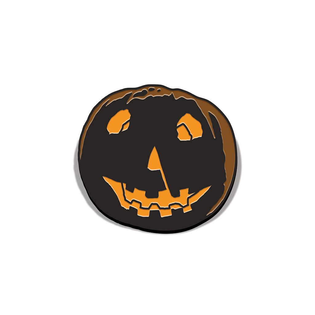 halloween pumpkin pin badge Florey