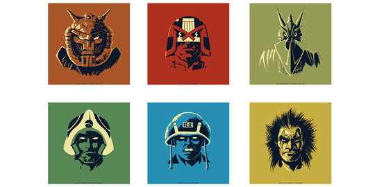 2000 AD Headshots Set