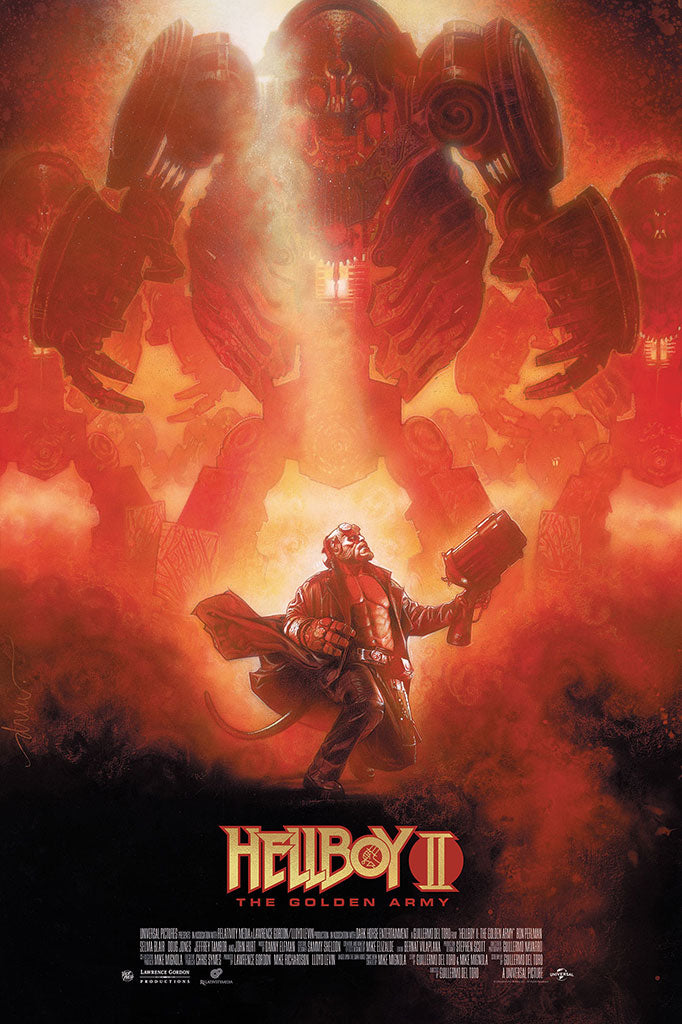 Hellboy II Golden Army Drew Struzan Movie Poster