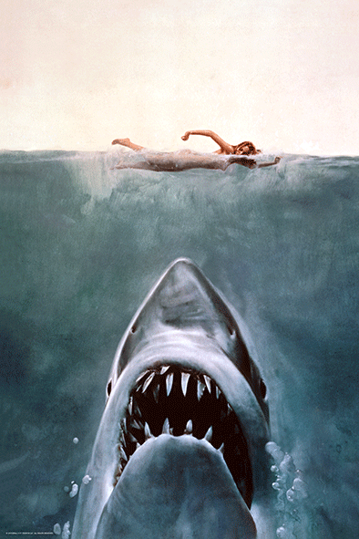 Jaws - 3D Lenticular Art Print