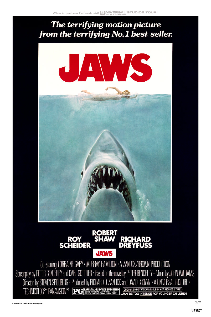 Jaws Roger Kastel 3D lenticular movie poster
