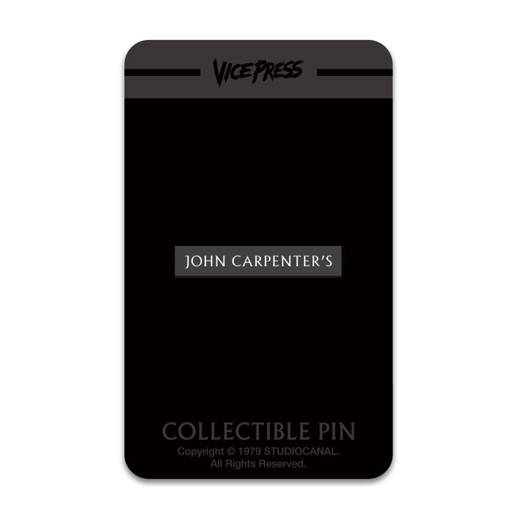 john carpenter logo enamel pin badge