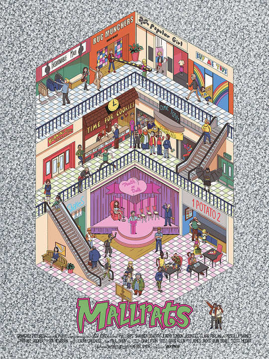 Mallrats Magic Eye Foil Variant