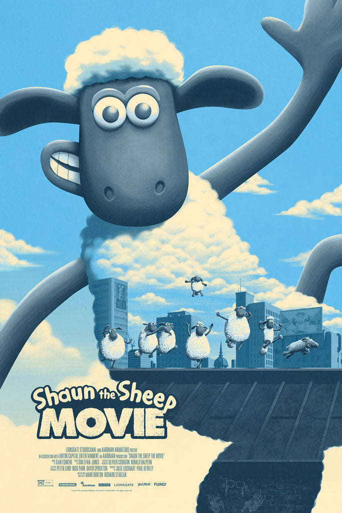 Shaun the Sheep Movie by Florey poster 