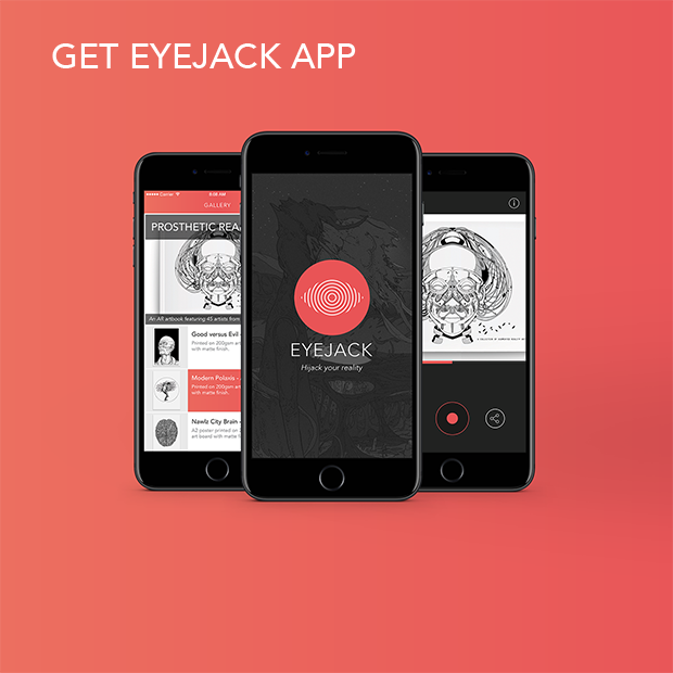 Judge Anderson - Eyejack Augmented Reality Print