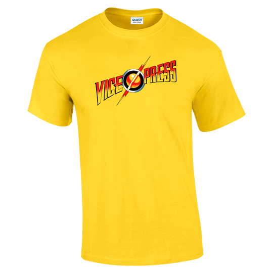 Vice Press Yellow Logo Tee