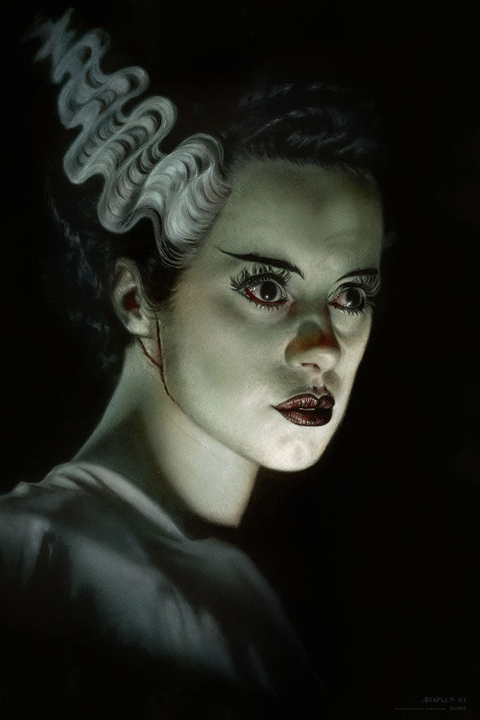 Bride Of Frankenstein Fine Art Print Greg Staples