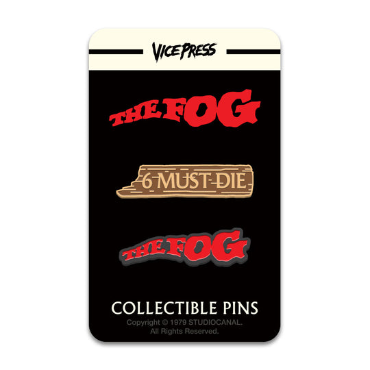The Fog Pin Set - Logo & 6 Must Die