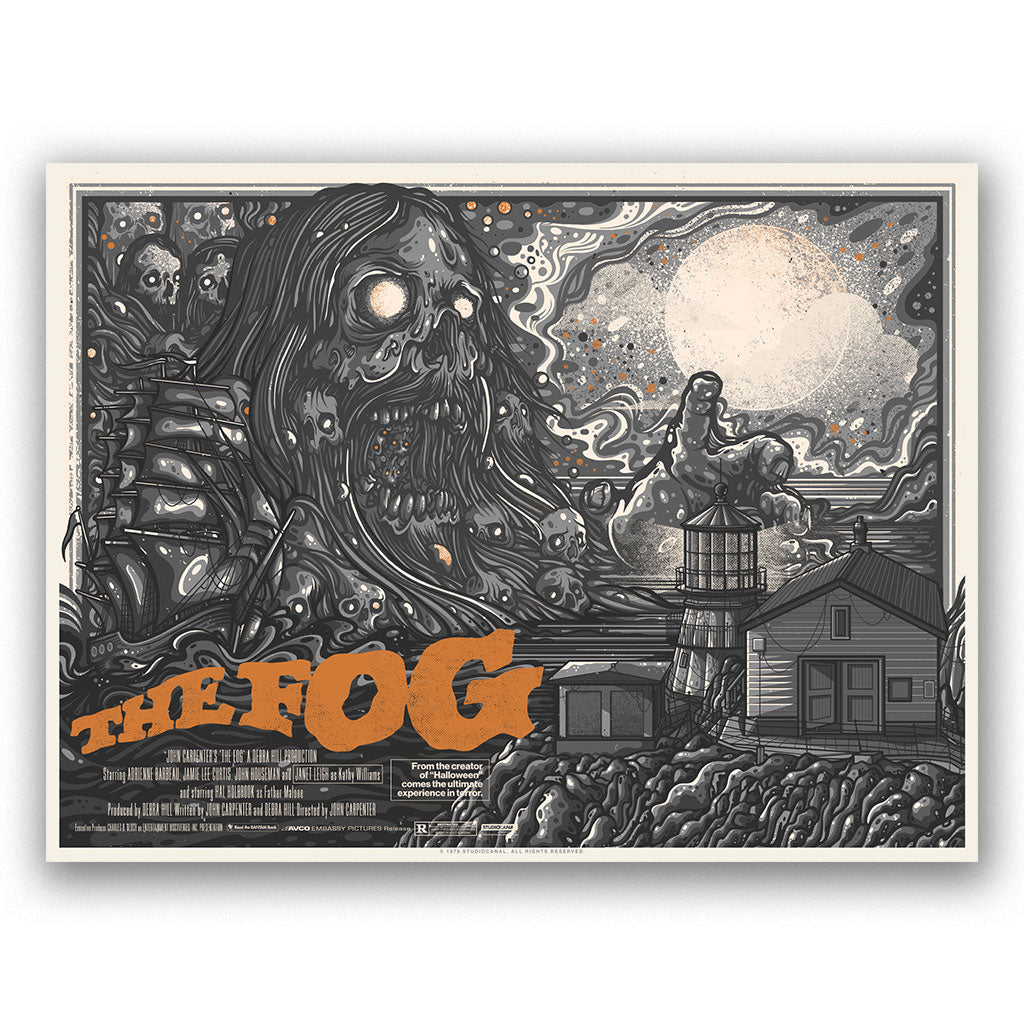 The Fog Variant Movie Poster by Drew Millward