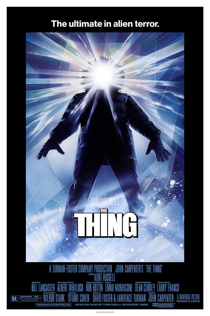 the thing by drew struzan film poster