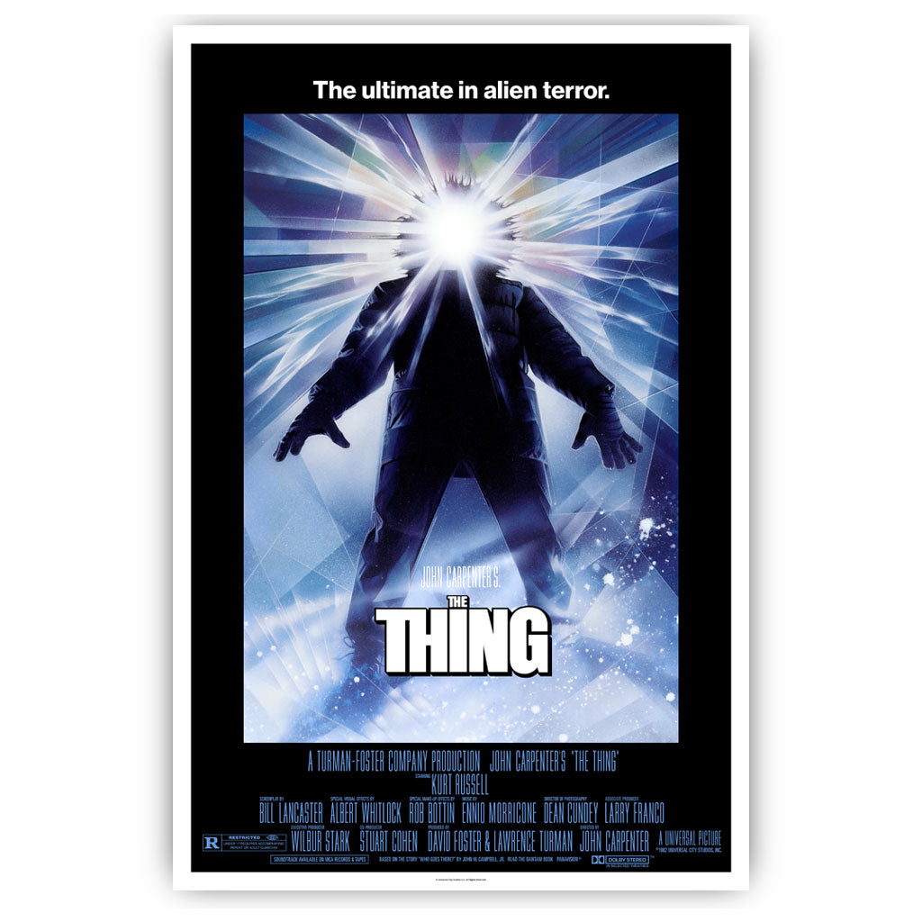 the thing by drew struzan movie poster