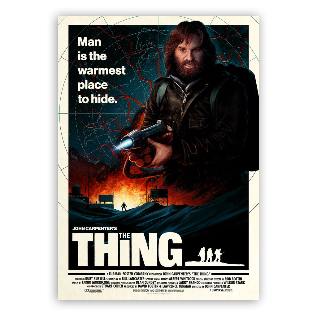 The Thing Editions Variant Matt Ferguson Movie Poster