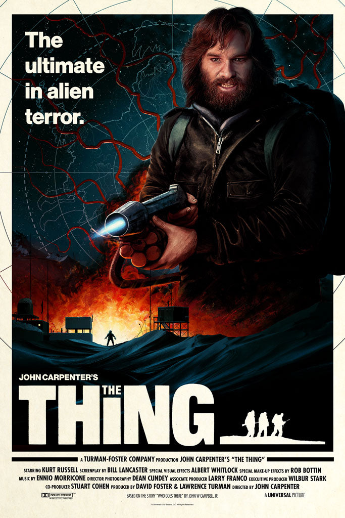 The Thing Matt Ferguson Alternative Movie Poster