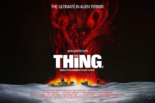 The Thing - 40th Anniversary UK Quad Art