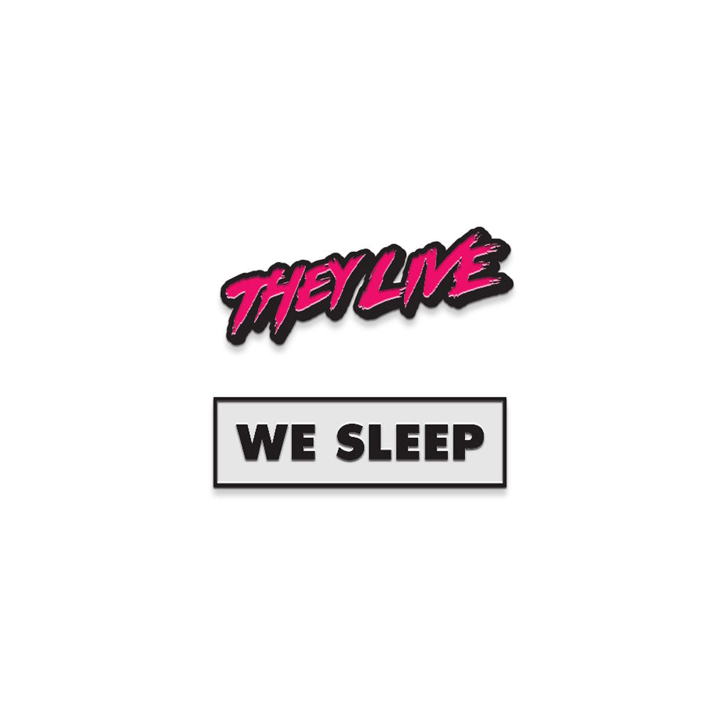 They Live Enamel Pin - They Live/ We Sleep Variant – Vice Press